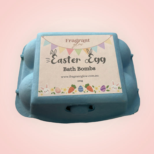 Easter Egg Bath Bomb Pack - Blue Carton