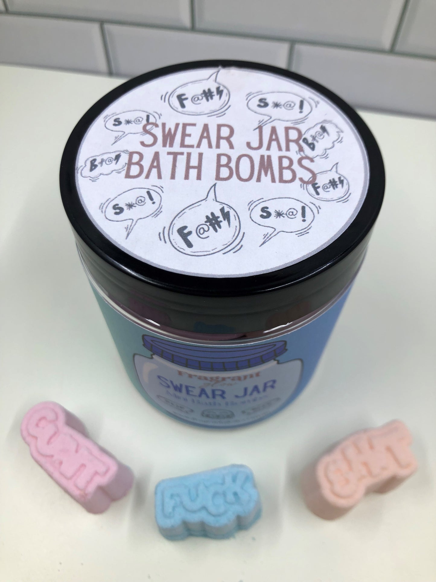 Swear Jar - Mini Bath Bombs